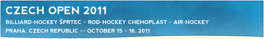 Czech Open 2011 — October 15 – 16, 2011 — Most, Czech Republic